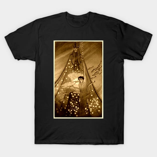 Sidney Sime #3 Fantasy Occult Fiction Horror Science Weird Tales T-Shirt T-Shirt by AltrusianGrace